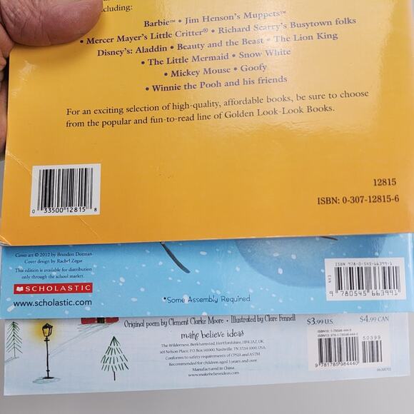 Lot of 11 Scholastic Books: Care Bears, Disney, Barbie, Peppa Pig, Easter & More - Picture 9 of 14